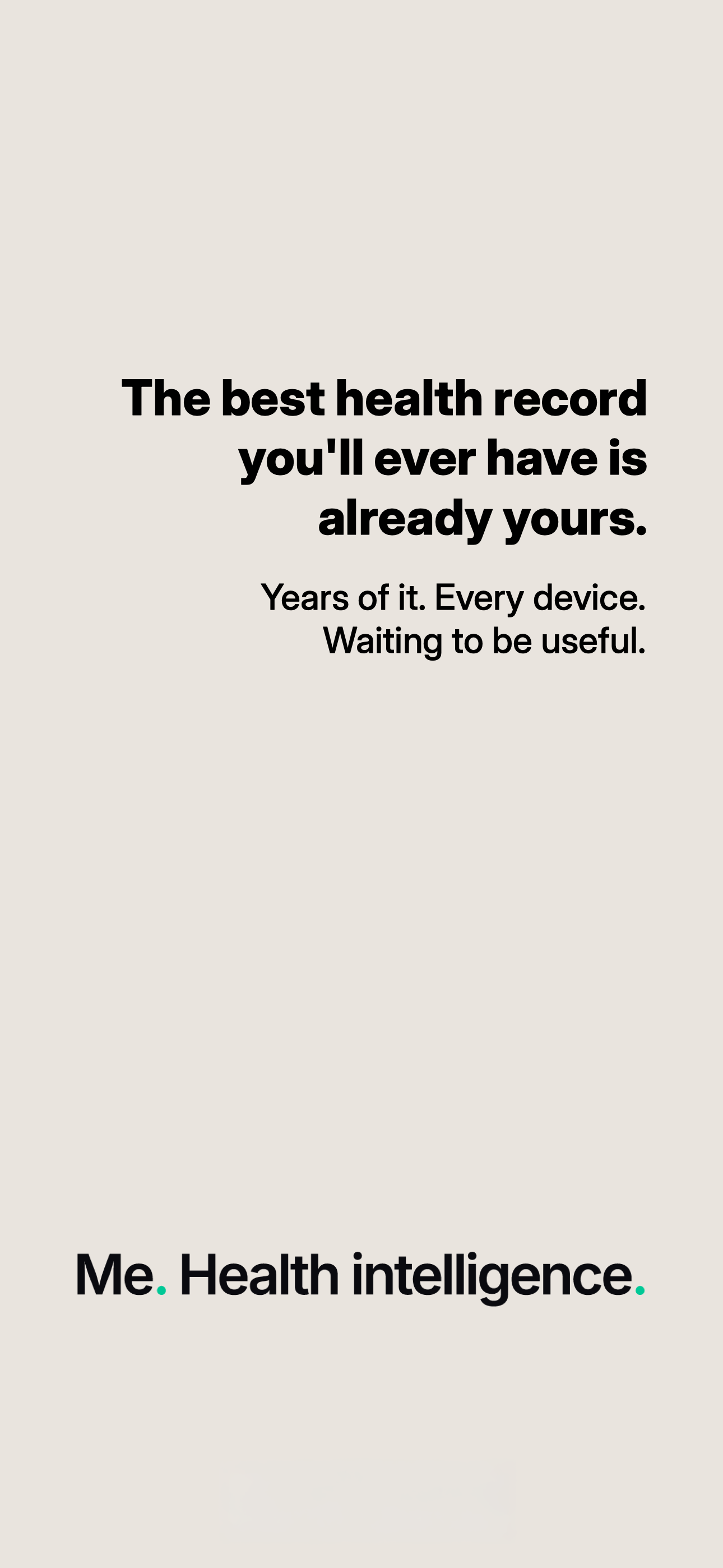 Me. app screenshot: quotes